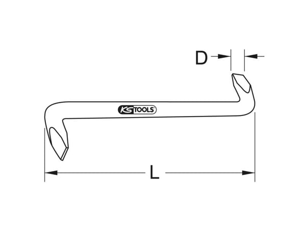 KS Tools 963.1588 Phillips-ruuvimeisseli