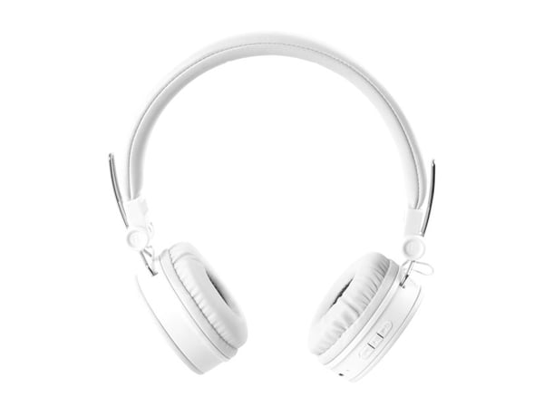 Streetz HL-BT403, Ledning & Trådløs, Musikk, 20 - 20000 Hz, 184 g, Hodesett, Hvit