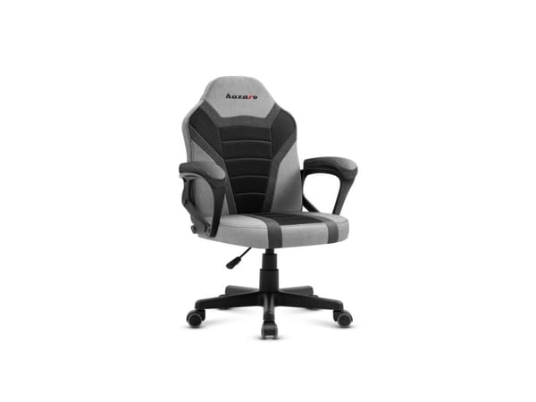 Huzaro RANGER 1.0 GREY MESH, Flatt sete, Ryggstøtte i mesh, Svart, Grå, Svart, Grå, Mesh, Mesh