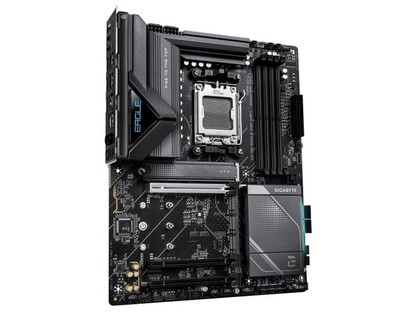 Gigabyte X870E EAGLE X3D WIFI7 - Hovedkort - ATX - Socket AM5 - AMD X870E Chipset - USB4, USB 3.2 Gen 2, USB 3.2 Gen 1, USB-C 3.2 Gen 2x2, USB-C 3....