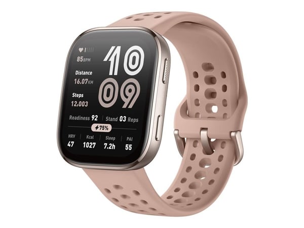 Amazfit Bip 6 - Smart klocka med rem - flytande silikon - handledsstorlek: 130-195 mm - display 1.97" - Bluetooth - 27.9 g - blush Amazfit Bip 6 - Smart klocka med rem - flytande silikon - handledsstorlek: 130-195 mm - display 1.97" - Bluetooth - 27.9 g - blush