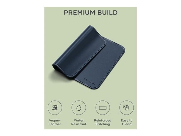 Satechi ST-LMPB, Sininen, Yksivärinen, Nahka