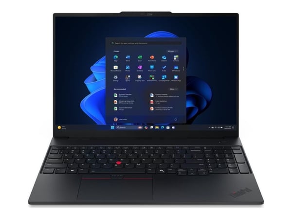 Lenovo ThinkPad E16 Gen 3 21ST - 180° hengseldesign - AMD Ryzen 5 - 220 / opptil 4,9 GHz - Win 11 Pro - Radeon 740M - 16 GB RAM - 512 GB SSD TCG Op...