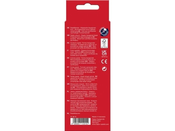 Faber-Castell 111211, Flerfarget, 10 stykker