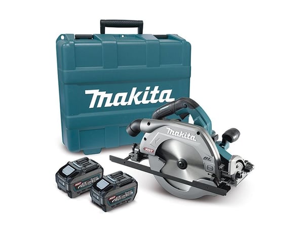 Makita HS009GT201 - Sirkelsag - trådløs - 2 batterier, inkludert lader - 40 V