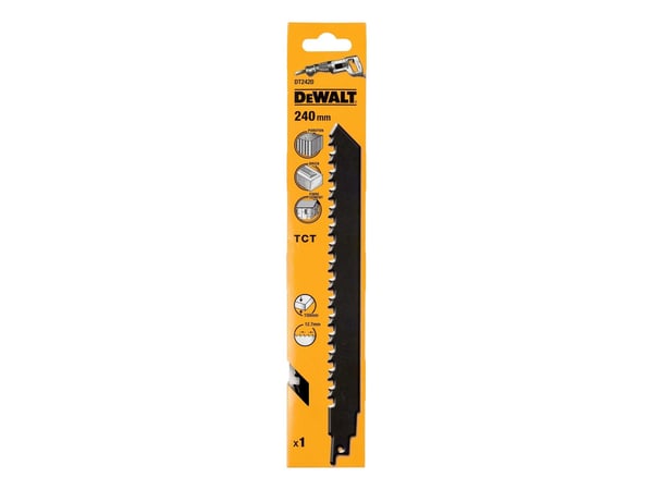 Dewalt sapelisahanterä 240mm,12.7mm tiilille 1 kpl (DT2420-QZ)