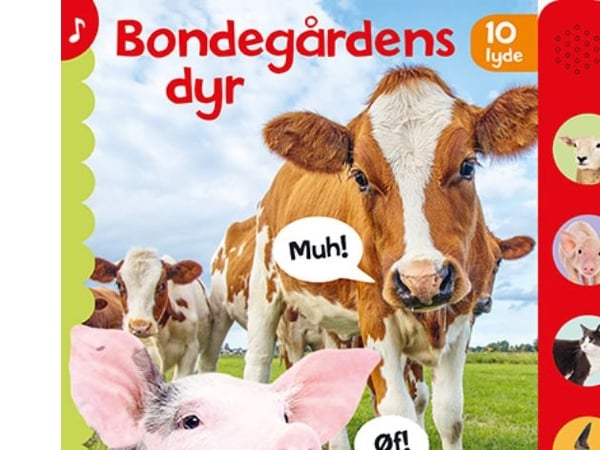 Gårdsdyr (med 10 lyder) | Språk: Dansk Gårdsdyr (med 10 lyder) | Språk: Dansk