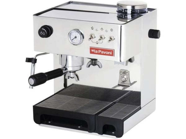la Pavoni New Domus Bar, Espressomaskin, 2,7 l, Kaffe bønner, Malt kaffe, Innebygd kaffekvern, 950 W, Rustfritt stål