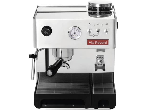 la Pavoni New Domus Bar, Espressomaskin, 2,7 l, Kaffe bønner, Malt kaffe, Innebygd kaffekvern, 950 W, Rustfritt stål