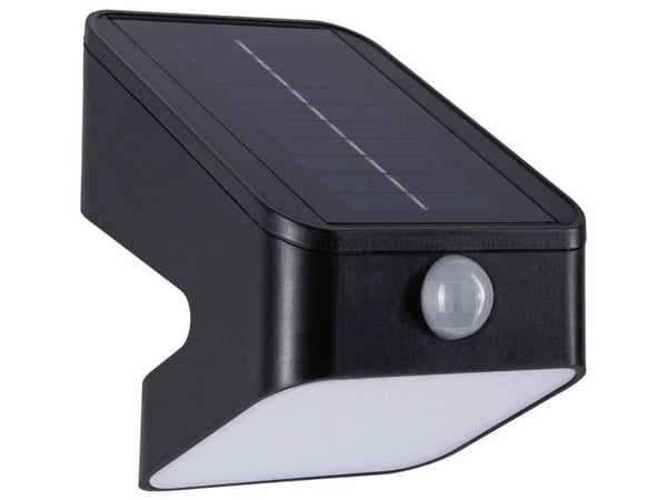 Paulmann 94608 Lesly Solar väggspot med rörelsesensor 5,5 W varmvit antracit