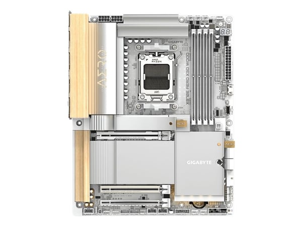 Gigabyte - Hovedkort - ATX - Socket AM5 - AMD X870E Chipset - USB 3.2 Gen 1 - innbygd grafikk (CPU kreves) - HD-lyd (8-kanalers)