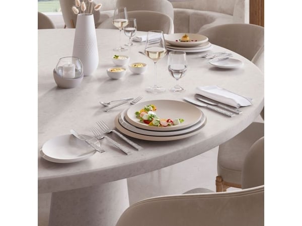 Villeroy & Boch 1042642660, Brød- og smørfat, Rund, Porselen, Hvit, 16,1 cm, 19,1 mm