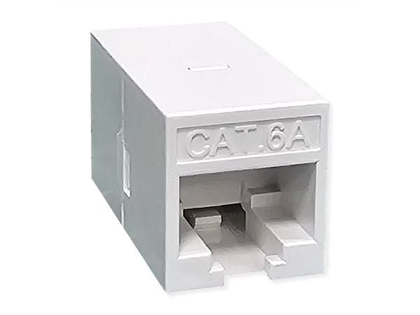 ROLINE 21.17.3115, RJ-45, Valkoinen, Naaras, Suora, Muovi, Cat6a