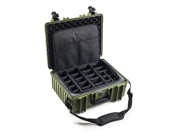 B&W Cases PP.326.TEX, Hård veske, Grønn, Polyester, Polypropylen (PP), Monokromatisk, 32,6 l, -30 - 80 °C