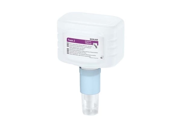 Skumsæbe, Ecolab, Foam 2, Påfyldning 750 ml, sæbe - (6 stk.)