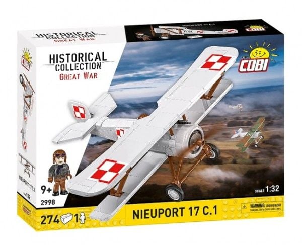 COBI Nieuport 17 C.1 polske merker