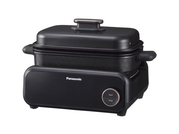 Panasonic NF-GM 400 KXE, 2,5 L, 1400 W, Sort, Keramisk, LED, Knapper, Berøring