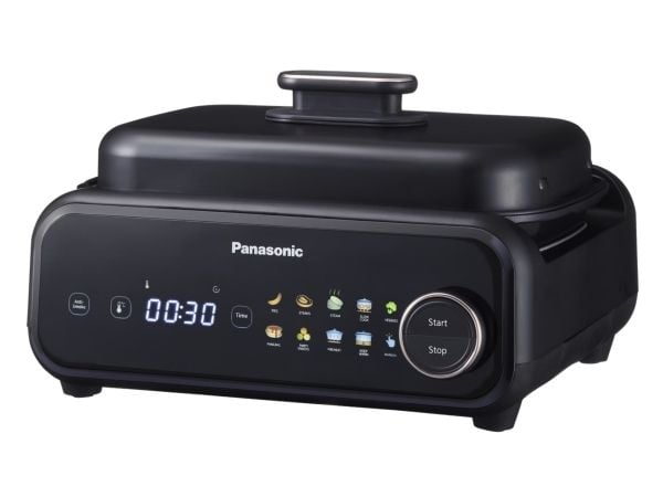 Panasonic NF-GM 400 KXE, 2,5 L, 1400 W, Sort, Keramisk, LED, Knapper, Berøring