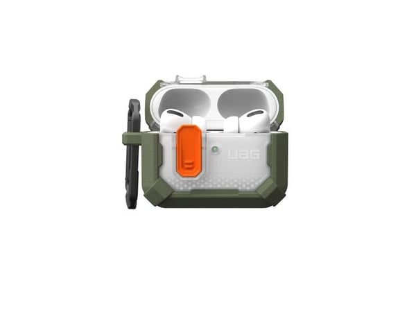 Urban Armor Gear 104132117272, Etui, Polykarbonat (PC), Termoplastisk polyuretan (TPU), Grå, Oliven