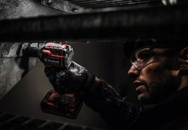 Einhell TP-CW 18/260-C, Slagtrekker, Pistolhåndtak, 1/2", Rød, Børsteløs, 2700 RPM - SOLO