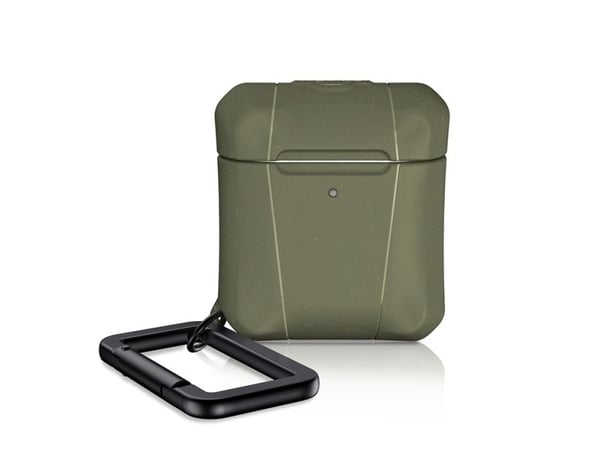 ITSKINS FERONIABIO cover til AirPods® (1. og 2. gen.). Kaki grøn