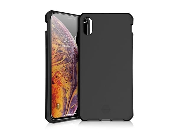 ITSKINS SpectrumSolid, Etui, Apple, iPhone Xs Max, 16,5 cm (6.5"), Svart