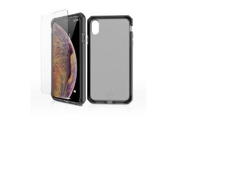 ITSKINS SUPREME FROST360 (Supreme + 2.5D Glass) ﻿cover til iPhone XS Max®. Sort