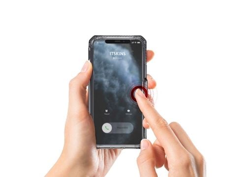 ITSKINS SPECTRUM VISION CLEAR skal till iPhone 11 Pro / XS / X®. Smoke