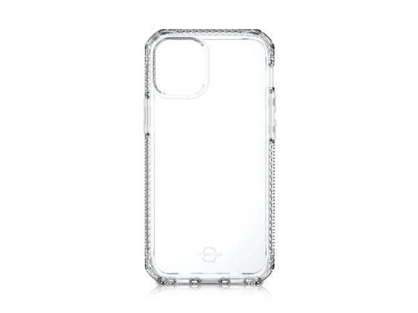 ITSKINS FERONIABIO CLEAR cover til iPhone 14 Plus®. Gennemsigtig