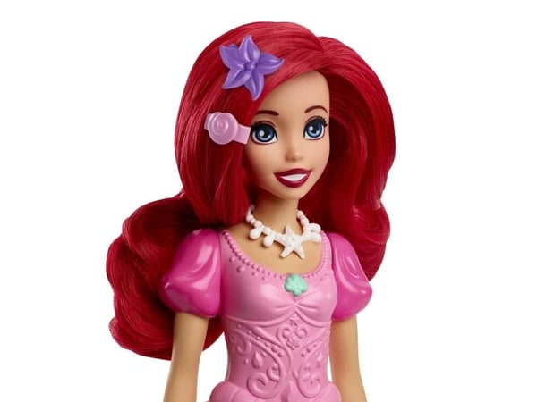 Mattel Disney Princess Ariel valmistautuu, Muotinukke, Tyttö, 3 vuotta, Tyttö, 380 mm, 150 g