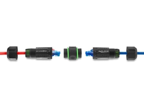 DeLOCK 90098, musta, Muovi, 1 kpl, Suora, M16, 4,5 mm