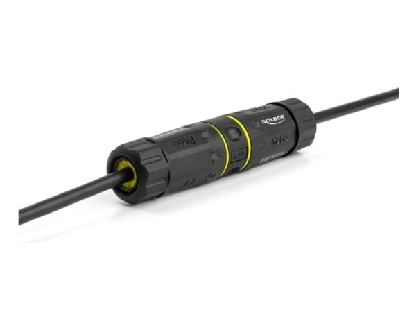 DeLOCK 90816, musta, Muovi, 1 kpl, Suora, M23, 4,5 mm