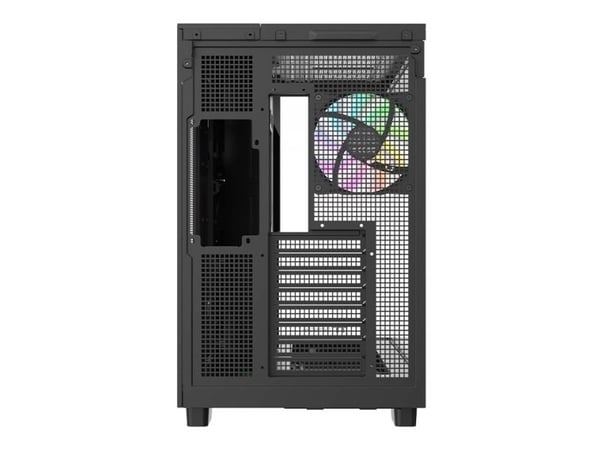 Thermaltake View 380 XL WS ARGB - Mid tower - ATX - sidepanel med vindu (herdet glass) - ingen strømforsyning (PS/2) - svart - USB/lyd