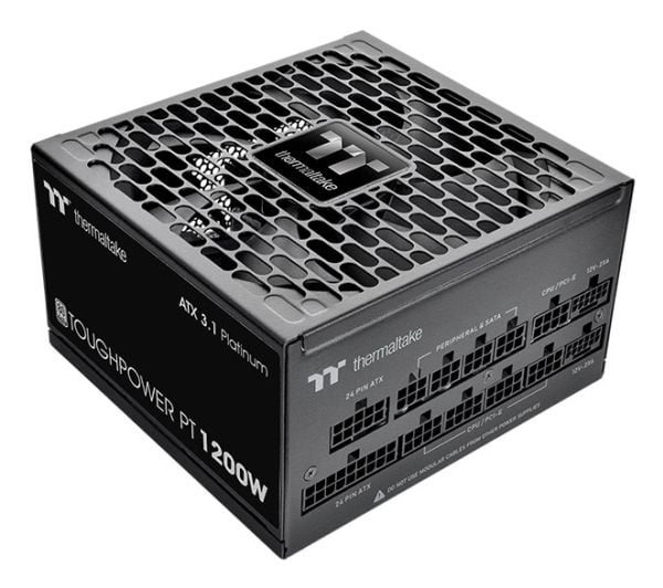 Thermaltake strømforsyning Toughpower PT ATX3.1/GEN5 80+P retail - strømforsyning for PC/server (PS-TPP-1200FNFAPE-1)