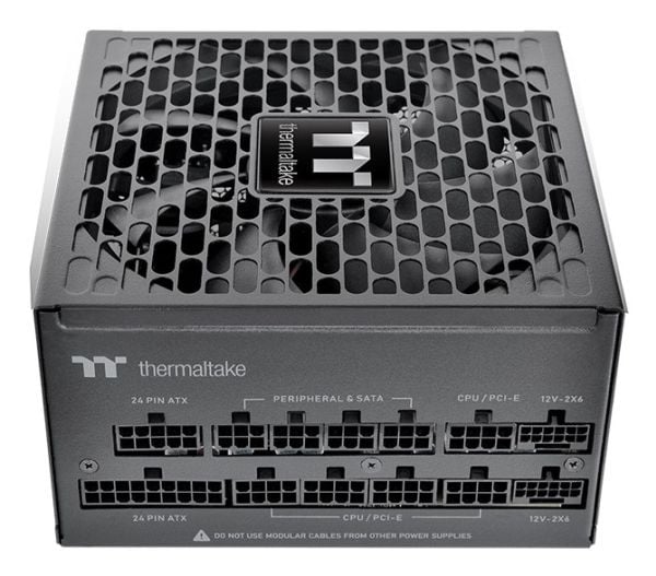 Thermaltake strømforsyning Toughpower PT ATX3.1/GEN5 80+P retail - strømforsyning for PC/server (PS-TPP-1200FNFAPE-1)