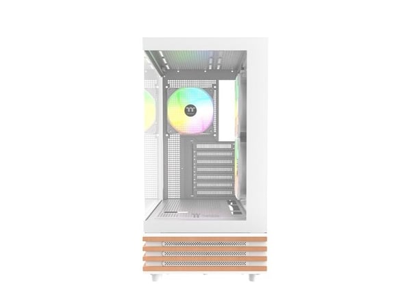 Thermaltake View 270 Plus WS ARGB - Mid tower - utvidet ATX (E-ATX) - sidepanel med vindu (herdet glass) - ingen strømforsyning (PS/2) - snø - USB/lyd