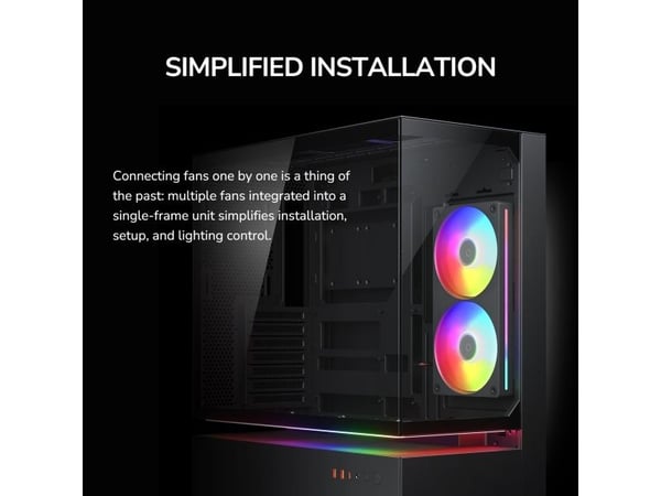 COUGAR CF-UN360RW-RGB?, Vifte, 12 cm, 700 RPM, 1600 RPM, Hvit