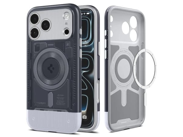 Spigen Classic C1 (MagFit), Suojus, Apple, iPhone 17 Pro, 16 cm (6.3"), Grafiitti