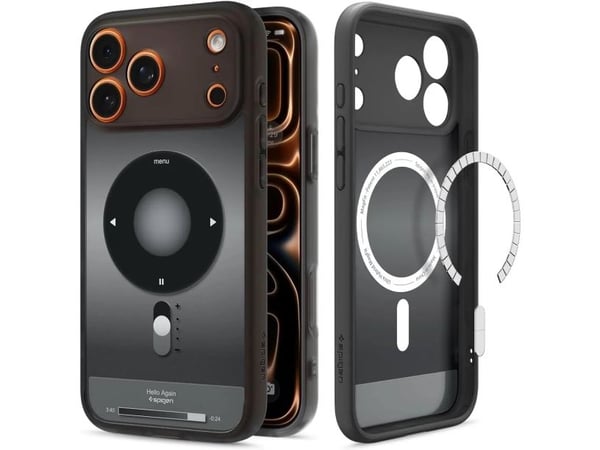Spigen Ultra Hybrid (MagFit), Mobilskal, Apple, iPhone 17 Pro, 16 cm (6.3"), Svart