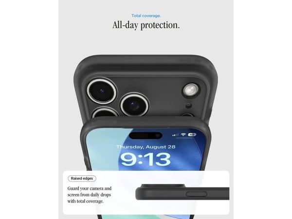 Spigen Ultra Hybrid (MagFit), Etui, Apple, iPhone 17 Pro, 16 cm (6.3"), Sølv