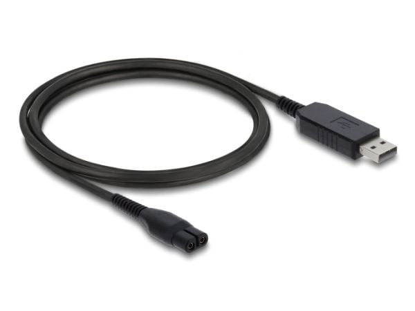 Delock USB-latauskaapeli 4,3 V sähköparranajokoneelle yhteensopiva Philips OneBlade 360 Face + Body - Parranajokoneen laturi Ersa kanssa