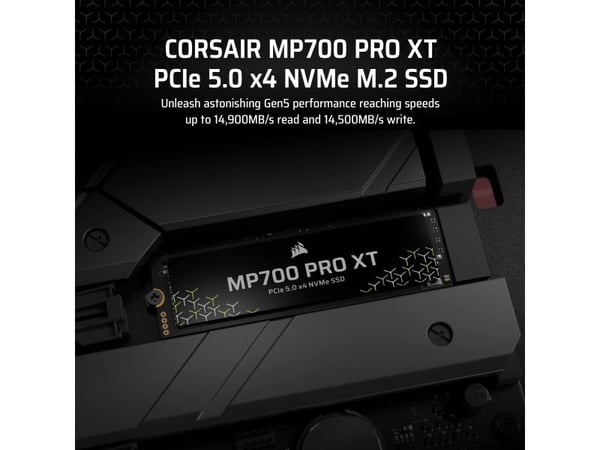 CORSAIR MP700 PRO XT - SSD - 1 TB - intern - M.2 2280 - PCI Express 5.0 x4 (NVMe) - 256-bit AES
