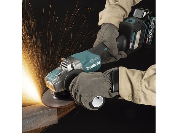 Makita GA044GZ - Vinkelsliper - trådløs - 125 mm - uten batteri, ingen lader - 40 V - SOLO