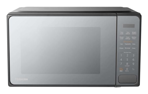 Toshiba MM2-EM20PF(MB), Pöytämalli, Solo-mikroaaltouuni, 20 L, 800 W, Sisäänrakennettu näyttö, LCD