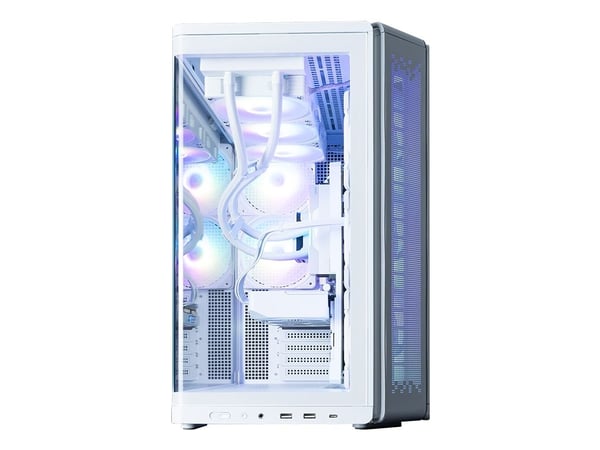 Zalman case p60 mid-tower 5x argb fans balta