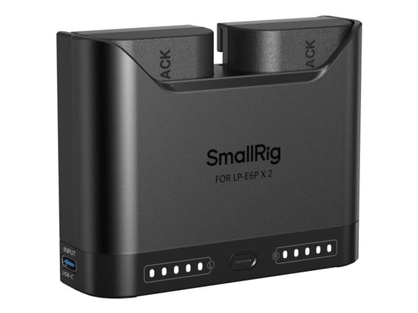 SmallRig 5484, Lithium-Ion (Li-Ion), Over-spenning (volt), Under temperatur, 2 stykker, Batterier medfølger