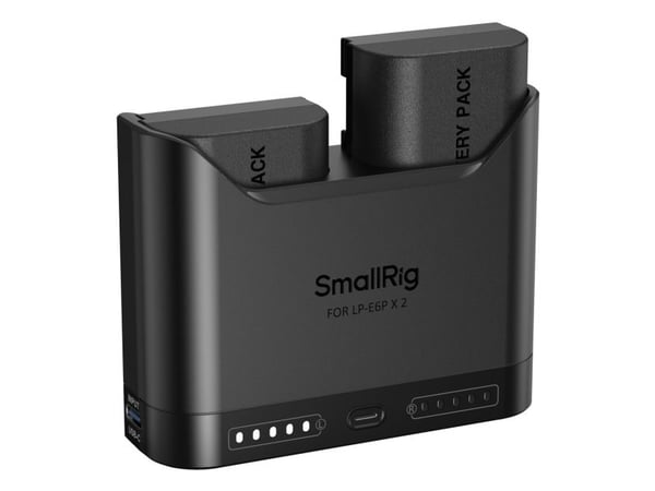 SmallRig 5484, Lithium-Ion (Li-Ion), Over-spenning (volt), Under temperatur, 2 stykker, Batterier medfølger