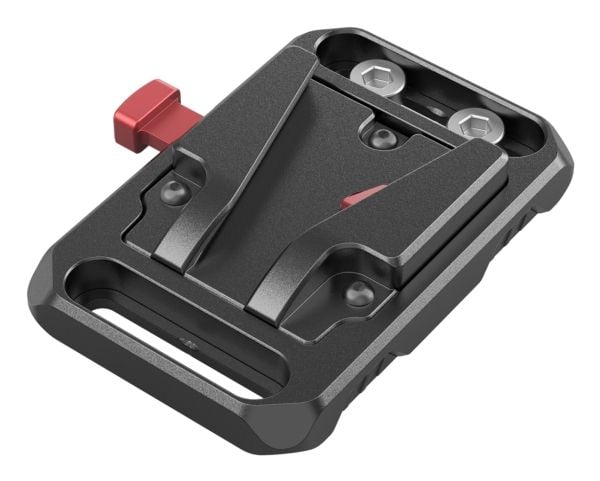 SmallRig 2987, Batteriplate, Sort, Rød, Aluminium, 1/4-20", M4, China