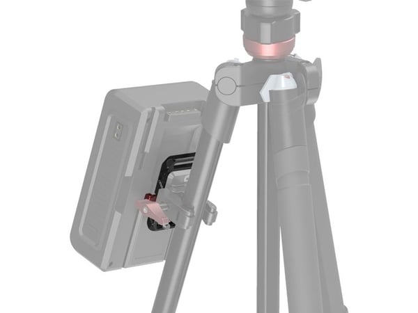 SmallRig 2987, Batteriplate, Sort, Rød, Aluminium, 1/4-20", M4, China