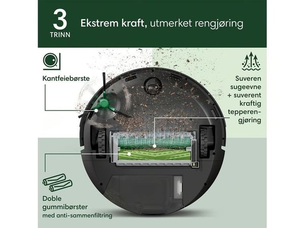 iRobot Roomba 705 Max+ robotstøvsuger – svart